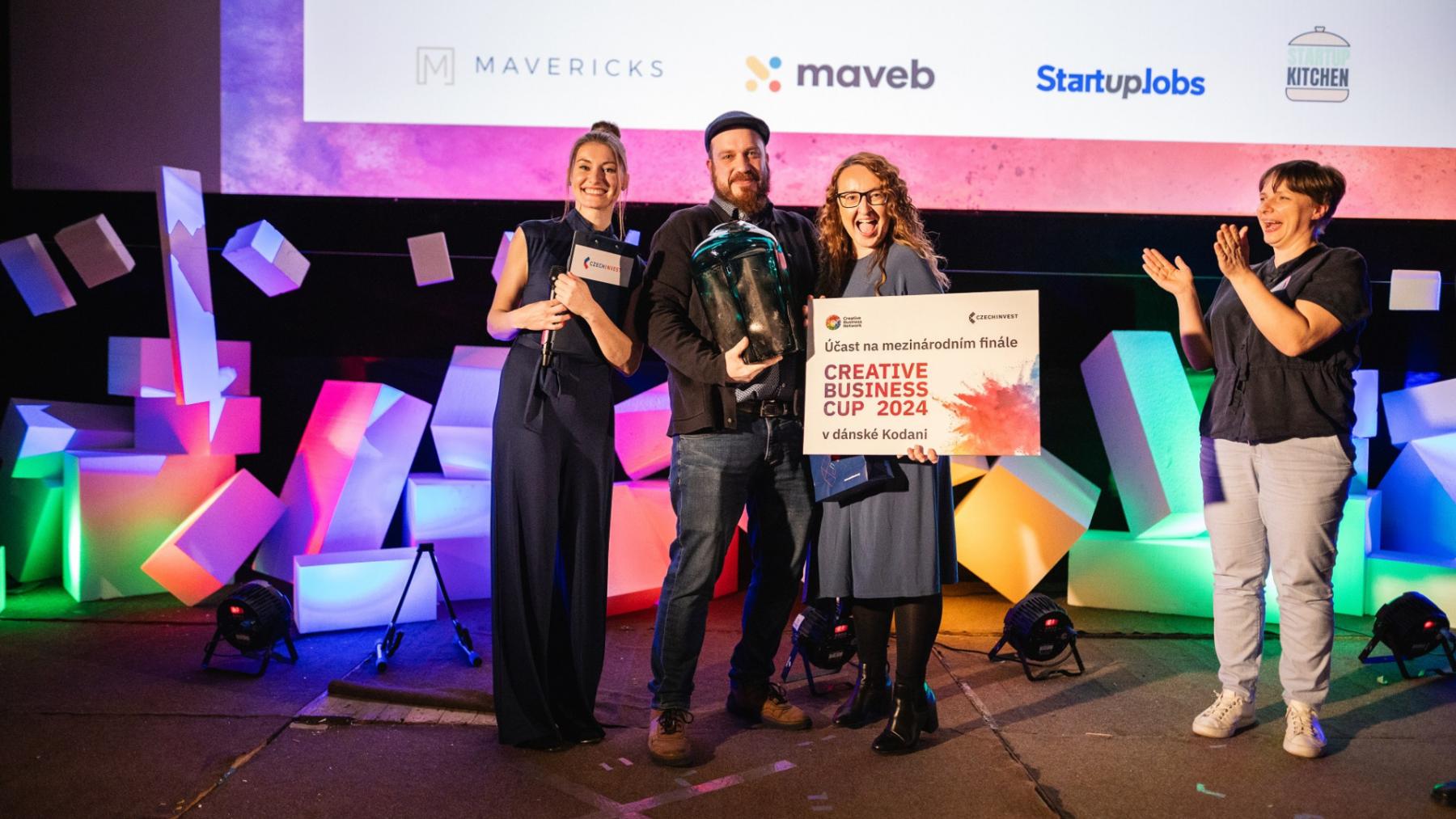 Startup E-CAFE BIKE zvítězil v národním kole Creative Business Cup v Liberci 