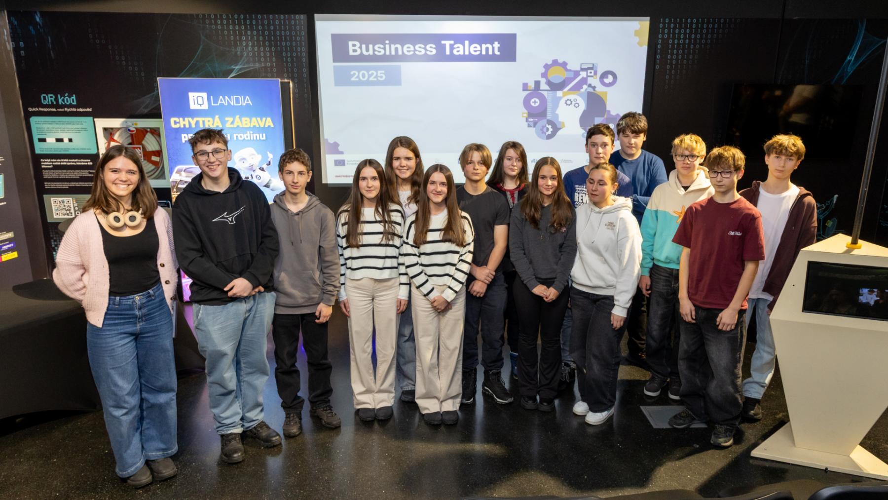 Business Talent 2025 zná své vítěze. Do soutěže se za pět let zapojilo téměř tisíc žáků