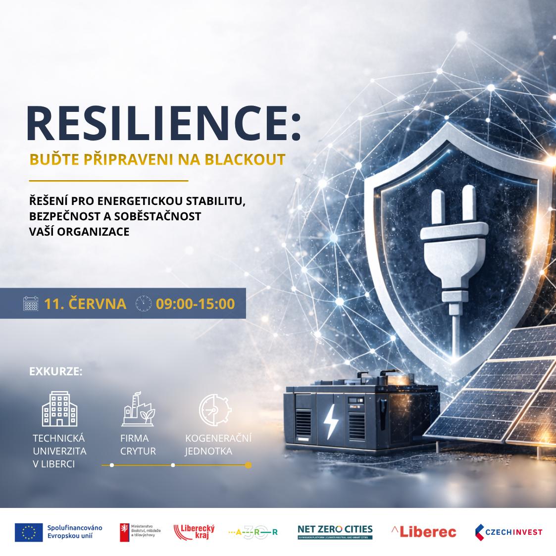 RESILIENCE: Buďte připraveni na blackout