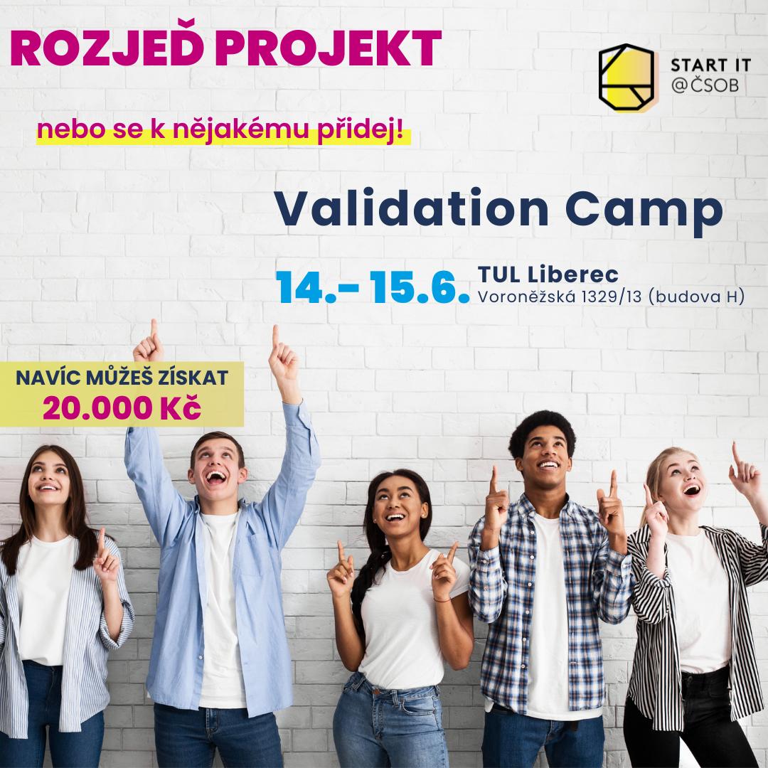 Validation Camp Liberec od Start it @ČSOB!